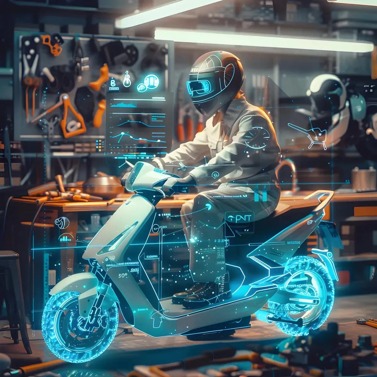 E-Moped Reparatur